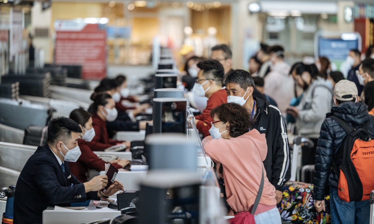 Lượng khách quốc tế của sân bay Thủ đô Bắc Kinh tăng 809% so với cùng kỳ tháng 1